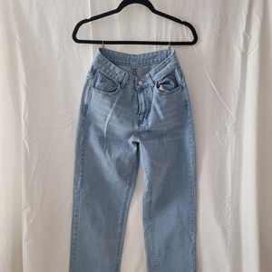 High rise mom jeans